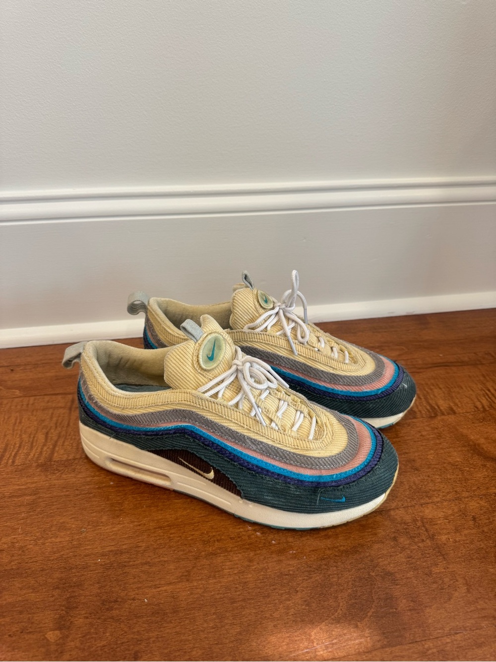 Nike Air Max 97 Sean Wotherspoon Men’s Multicolor Corduroy Sneakers